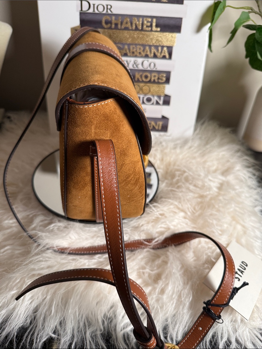 Staud NWTs Bella Saddle Bag - Picture 7 of 10